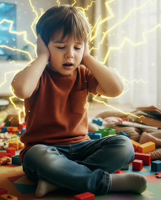 5 signes que votre enfant est en surcharge sensorielle 😊